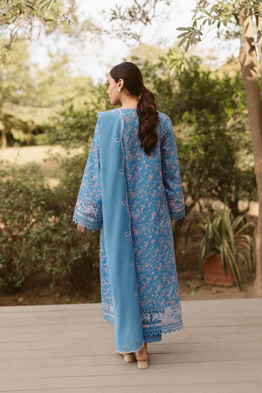 AYZEL Core Collection Embroidered Unstitched Lawn 3pcs - Jotey