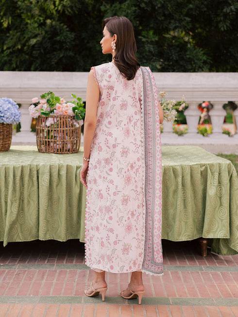 Ivy Bloom Printkari By Parishay Primium Printed Lawn Unstitched 3pcs - Jotey