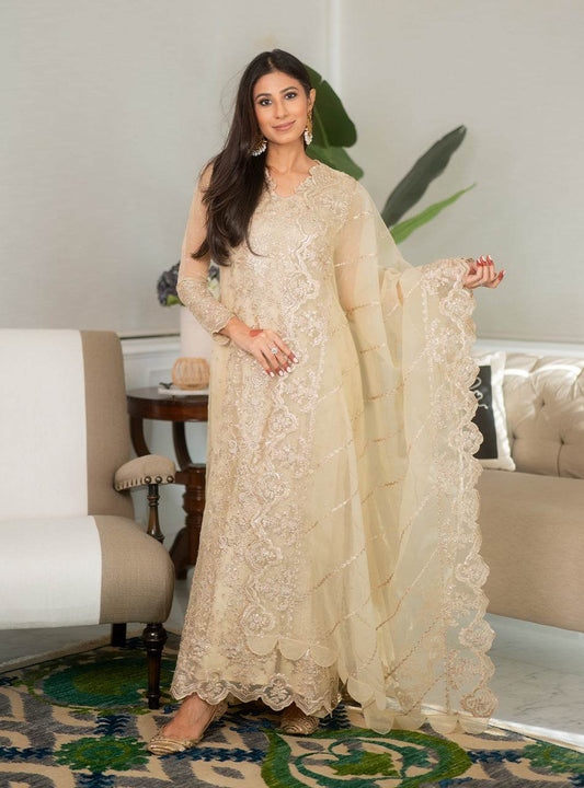 Zainab Chottani Wedding Festive Unstitched 3pcs - Jotey