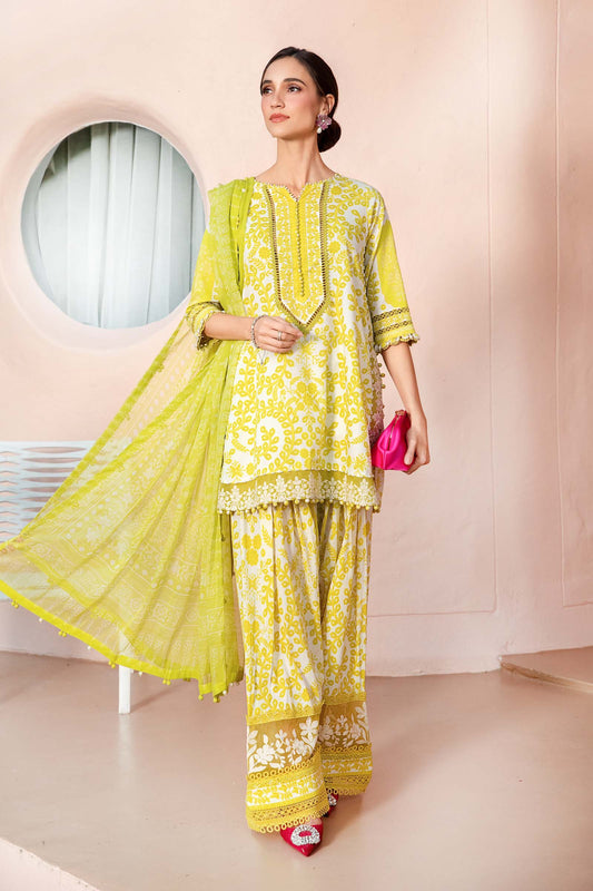 M. Prints By Maria B. Lawn Vol-25 Printed Unstitched 3pcs