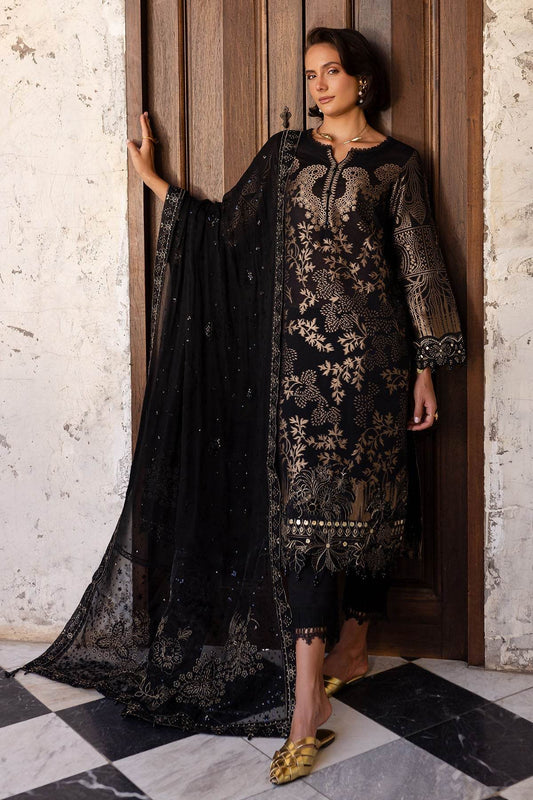 Nureh Exclusive Jacquard Unstitched Lawn 3pcs - Jotey