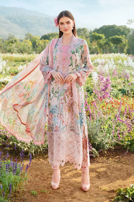 M. Prints By Maria B. Lawn Vol-25 Printed Unstitched 3pcs