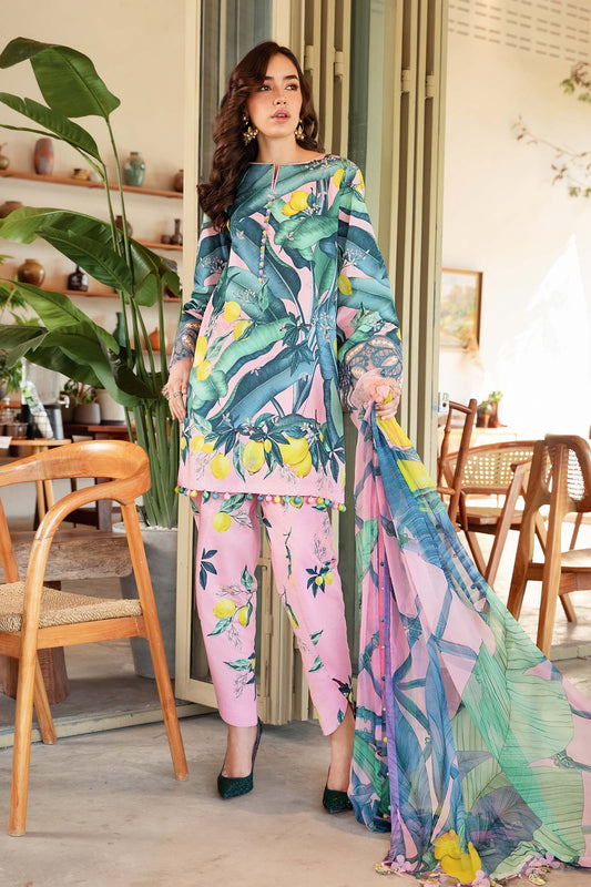 M. Prints By Maria B. Lawn Vol-25 Printed Unstitched 3pcs