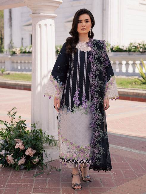 Ivy Bloom Printkari By Parishay Primium Printed Lawn Unstitched 3pcs - Jotey