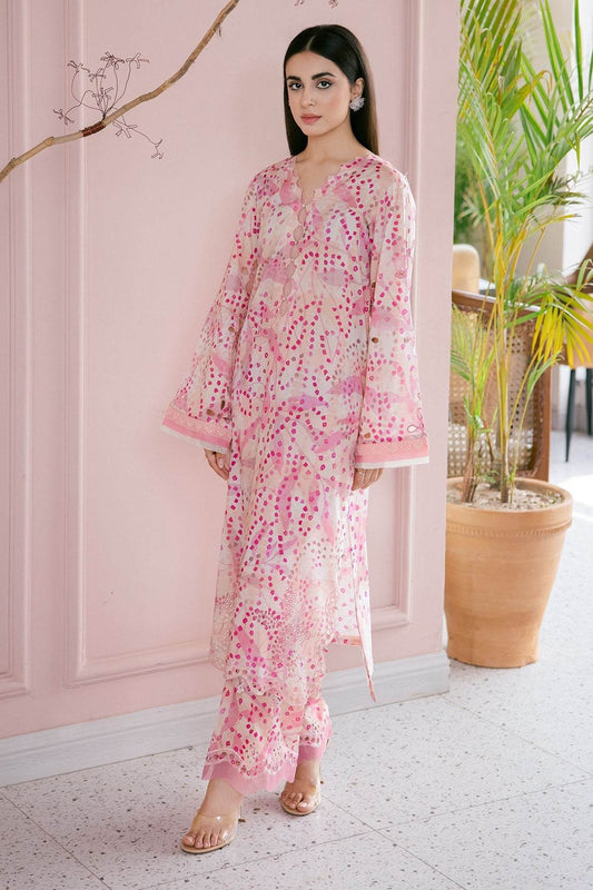 Ballerina By Nureh Embroidered Chikankari Unstitched 2pcs - Jotey