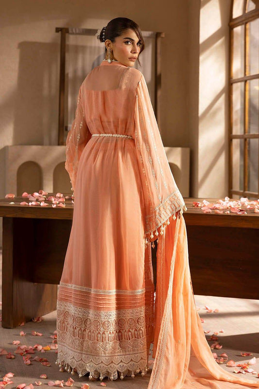 Gul Ahmed Embroidered Chiffon Unstitched 3pcs - Jotey