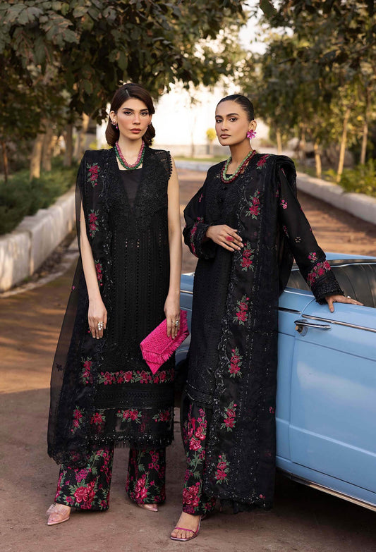 Adans Libas Summer's Dream Embroidered Lawn Unstitched 3 Piece - Jotey