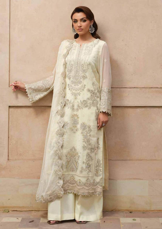 Emira By Freesia Luxury Embroidered Unstitched 3pcs - Jotey
