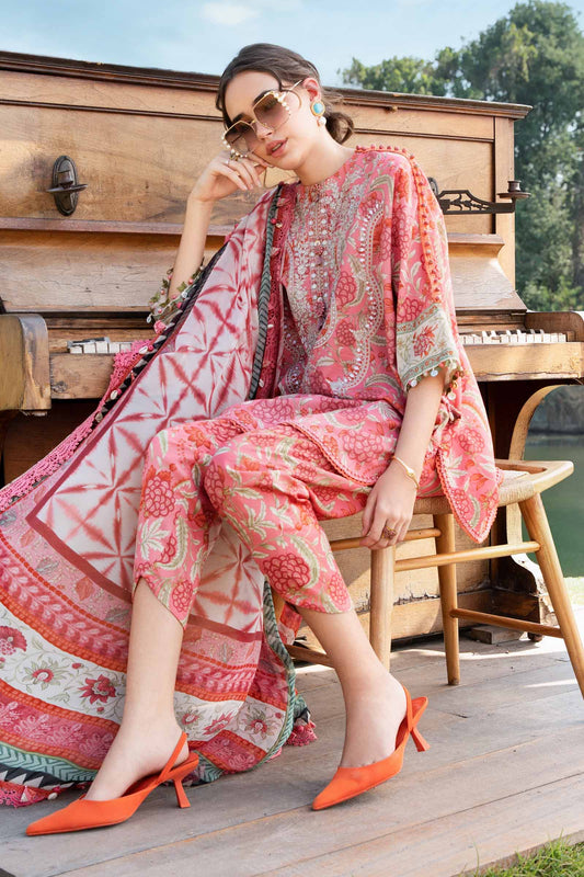 M. Prints By Maria B. Lawn Vol-25 Printed Unstitched 3pcs