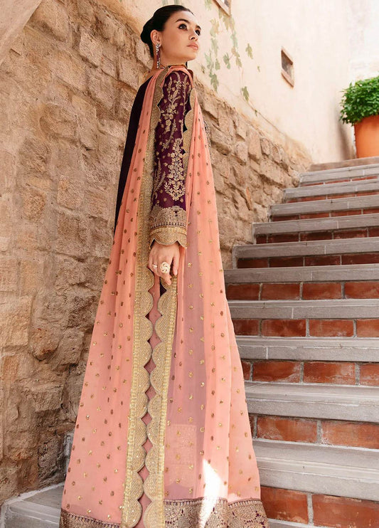 Freesia By Maryum N Maria Luxury Formals Unstitched 3pcs - Jotey