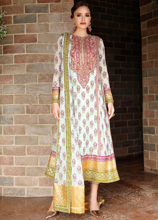 Freesia By Maryum N Maria Luxury Formals Unstitched 3pcs - Jotey