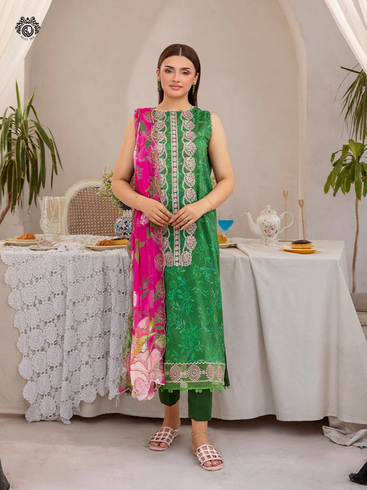 Rang Pasand By Gul Jee Embroidered Digital Printed Unstitched 3pcs