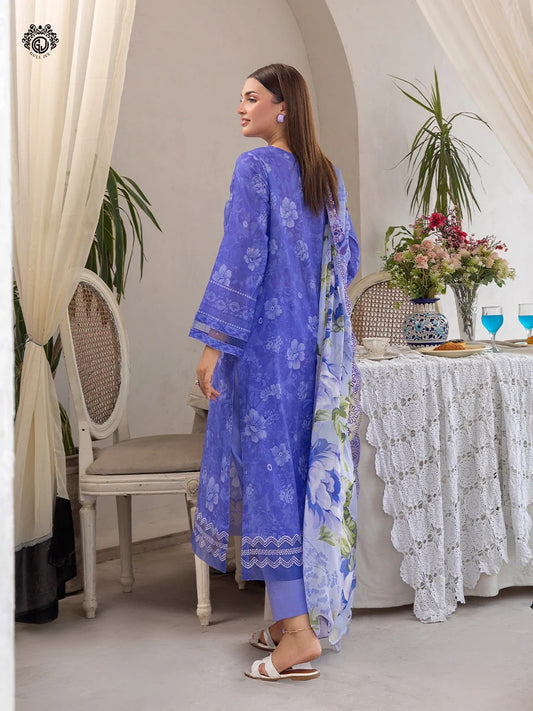 Rang Pasand By Gul Jee Embroidered Digital Printed Unstitched 3pcs