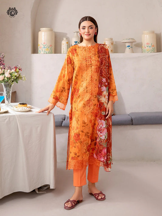 Rang Pasand By Gul Jee Embroidered Digital Printed Unstitched 3pcs