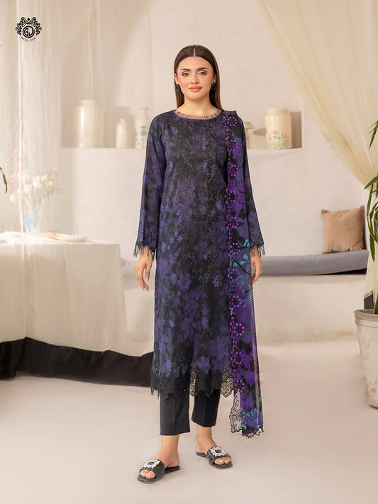 Rang Pasand By Gul Jee Embroidered Digital Printed Unstitched 3pcs