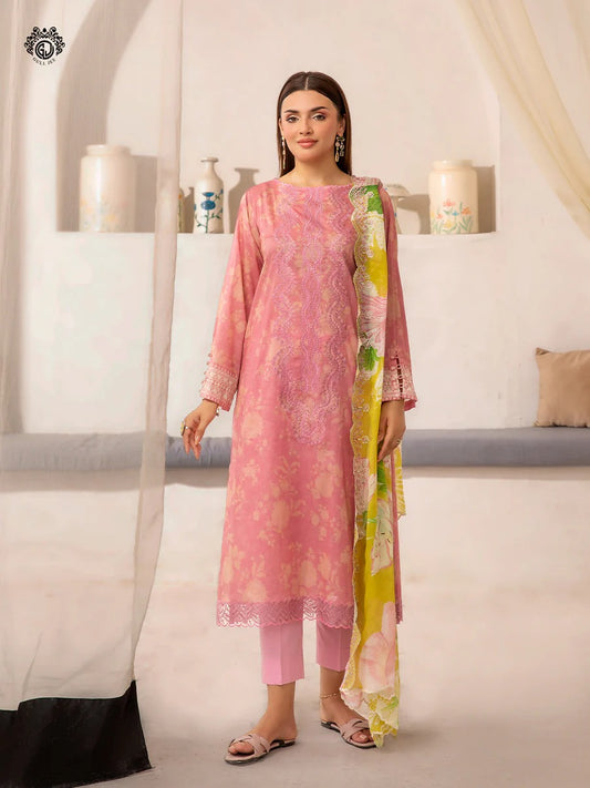 Rang Pasand By Gul Jee Embroidered Digital Printed Unstitched 3pcs