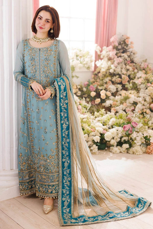 Charizma Dastan-E-Jashan Premium Chiffon Unstitched 4pcs - Jotey