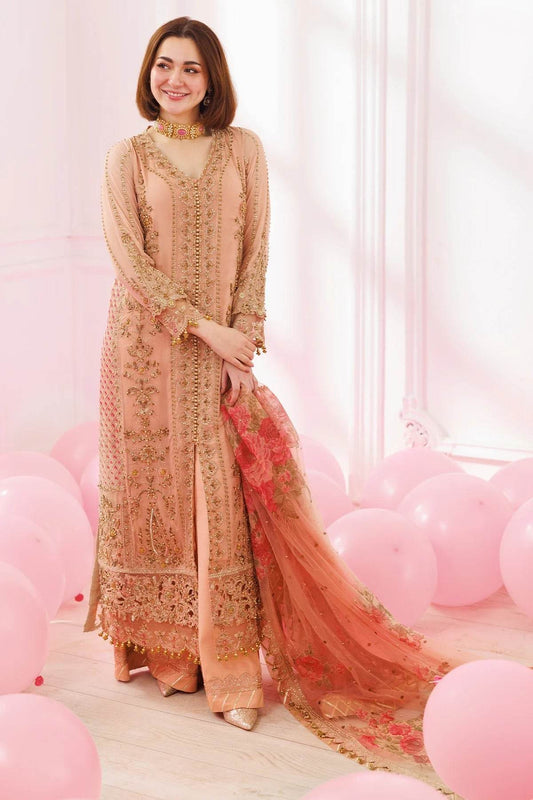 Charizma Dastan-E-Jashan Premium Chiffon Unstitched 4pcs - Jotey