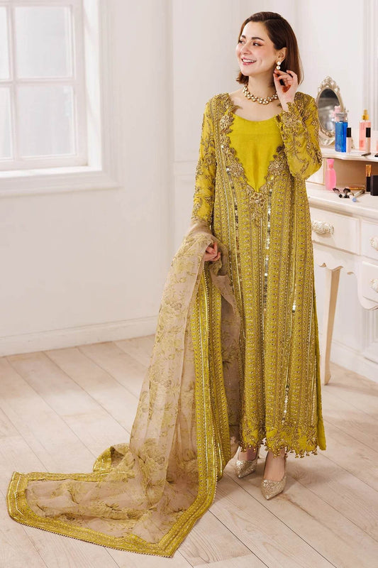 Charizma Dastan-E-Jashan Premium Chiffon Unstitched 4pcs - Jotey