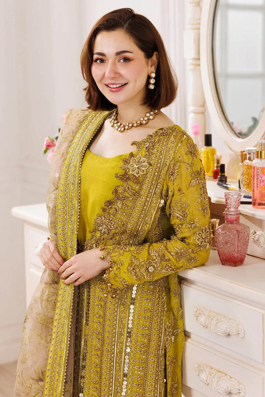 Charizma Dastan-E-Jashan Premium Chiffon Unstitched 4pcs - Jotey