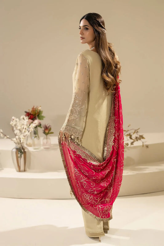 Nisha By Imrozia Embroidered Eid'26 Luxury Chiffon Unstitched 3 Piece