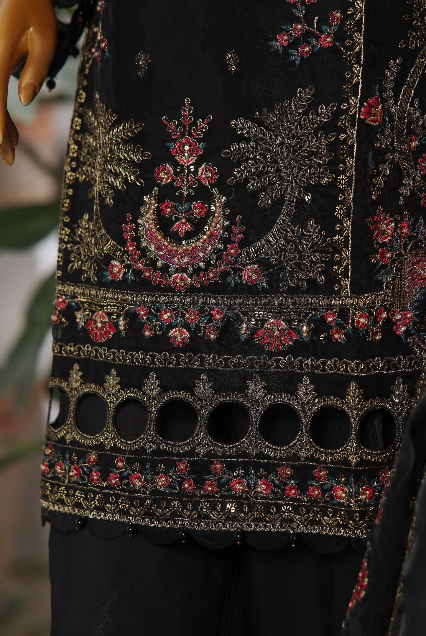 Sadabahar Mahpara Vol 9 Festive Formal Stitched 3pcs - Jotey