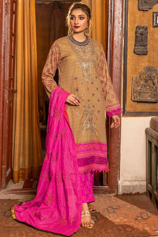 Rimal Vol-28 Embroidered & Sequence Work Lawn Unstitched 3pcs