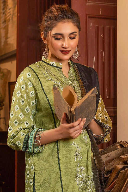 Rimal Vol-28 Embroidered & Sequence Work Lawn Unstitched 3pcs