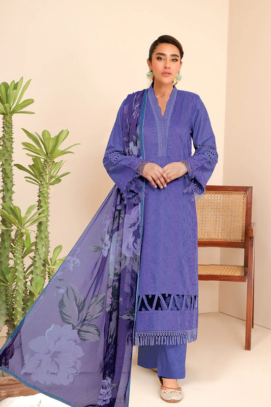 Rabail by Johra Chikankari Lawn Unstitched 3Pcs