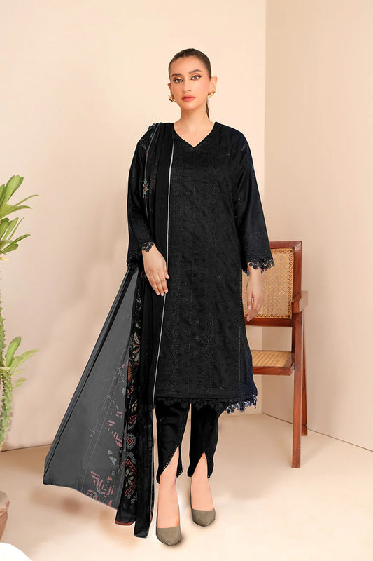 Rabail by Johra Chikankari Lawn Unstitched 3Pcs