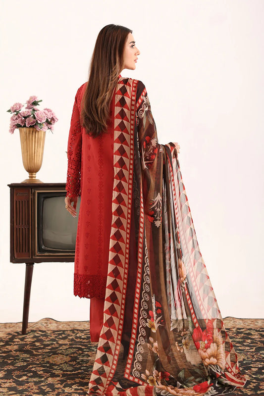 Iris by Johra Chikankari Lawn Unstitched 3Pcs