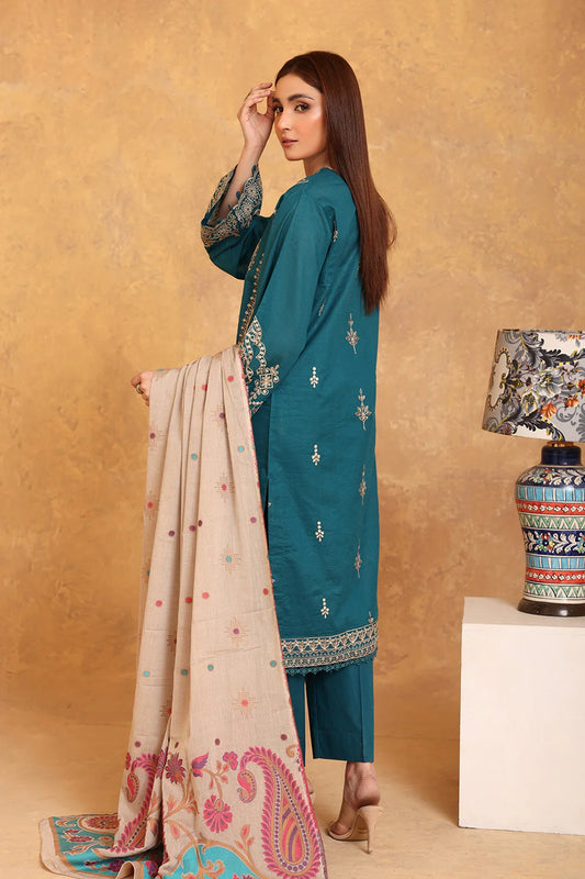 Amrish by Johra Embroidered Jecquard Bana Dora Lawn Unstitched 3Pcs