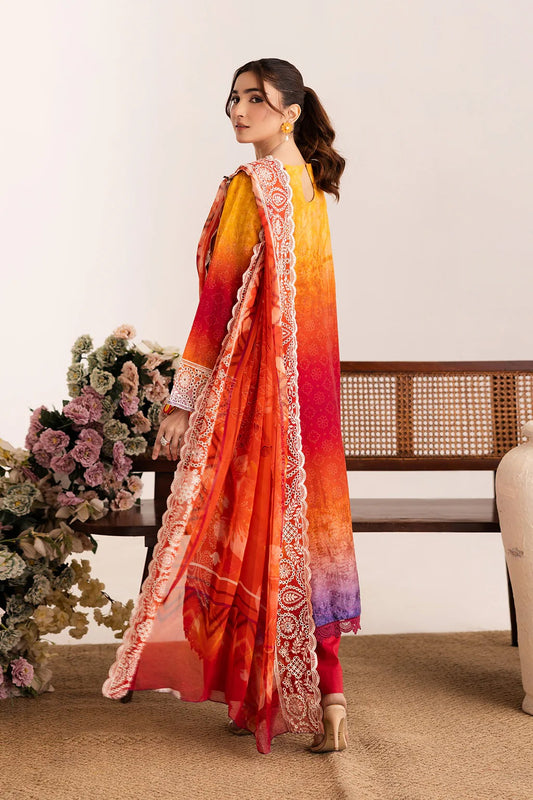 Sameel by Johra Embroidered Printed Bana Dora Lawn Unstitched 3Pcs