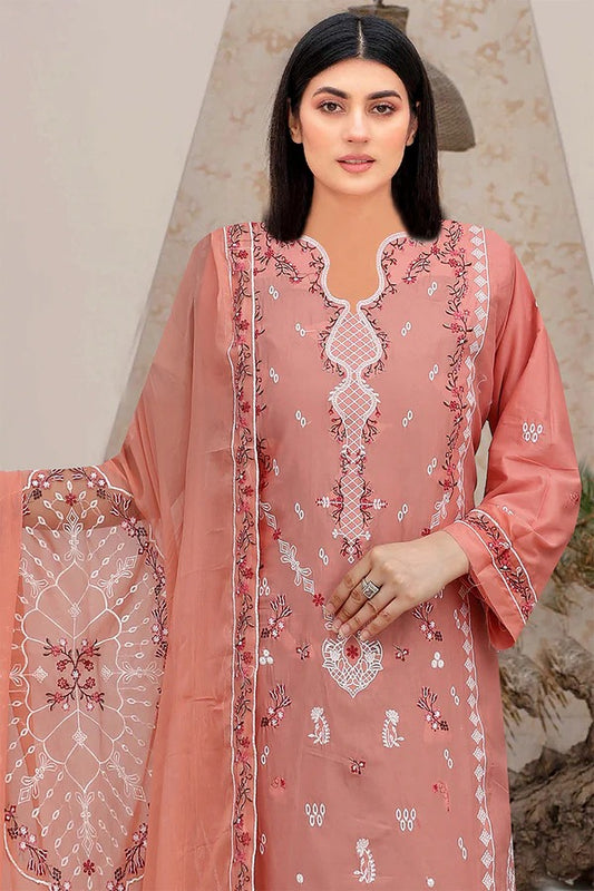 Nora Vol-22 Embroidered & Sequence Work Unstitched 3pcs