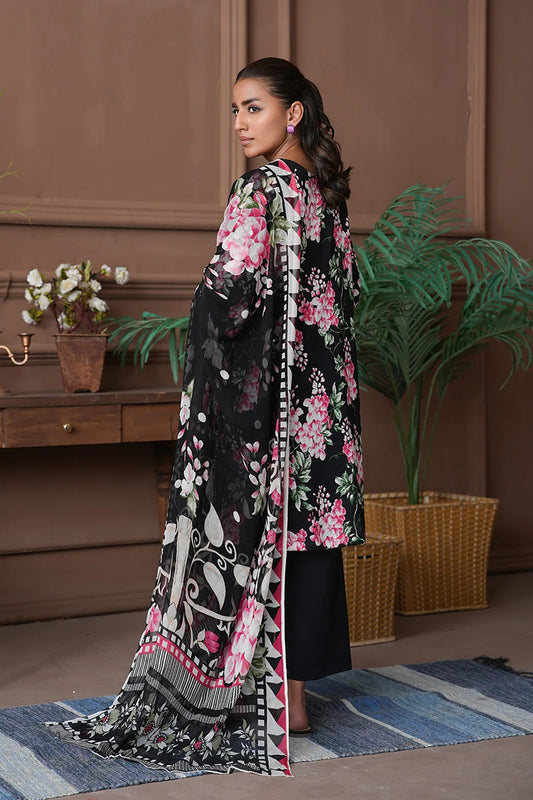 Shahzeen By Johra Embroidered Chikankari Printed Lawn Unstitched 3Pcs