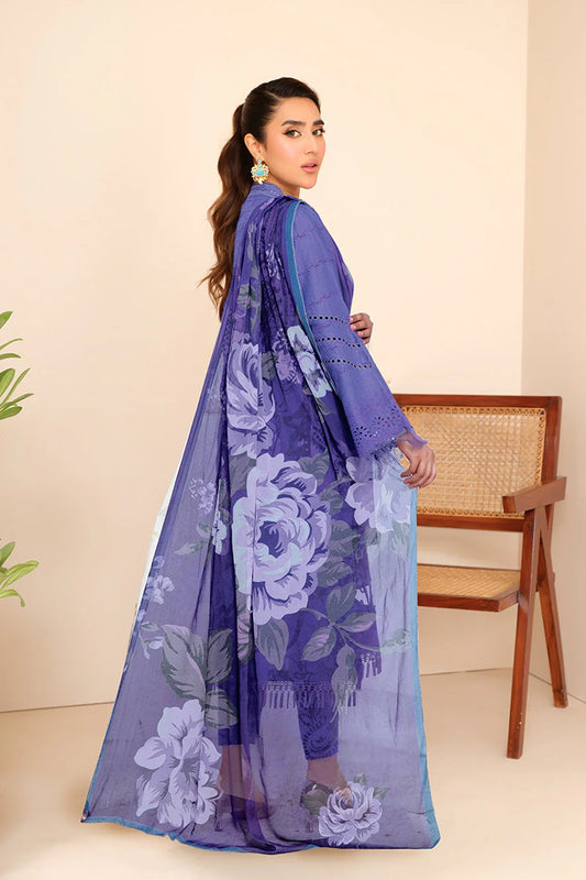 Rabail by Johra Chikankari Lawn Unstitched 3Pcs