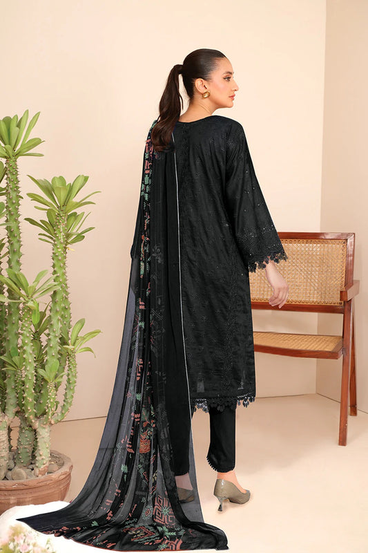 Rabail by Johra Chikankari Lawn Unstitched 3Pcs