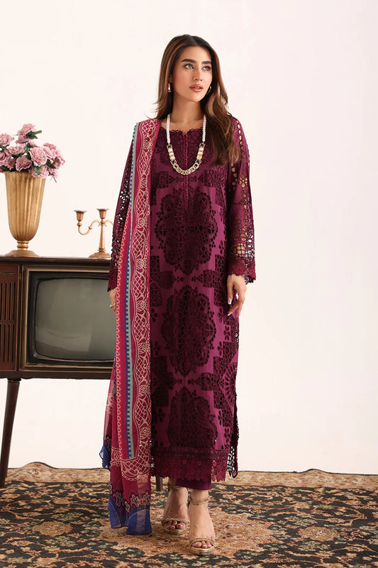 Iris by Johra Chikankari Lawn Unstitched 3Pcs