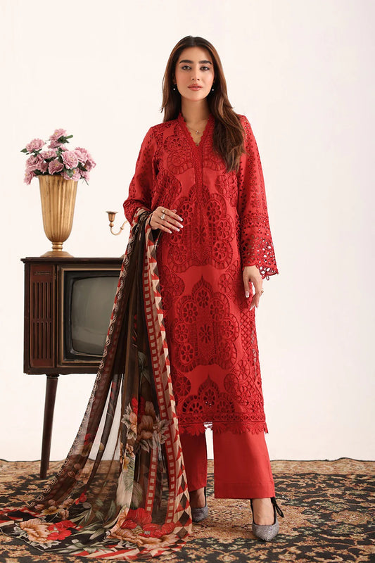 Iris by Johra Chikankari Lawn Unstitched 3Pcs