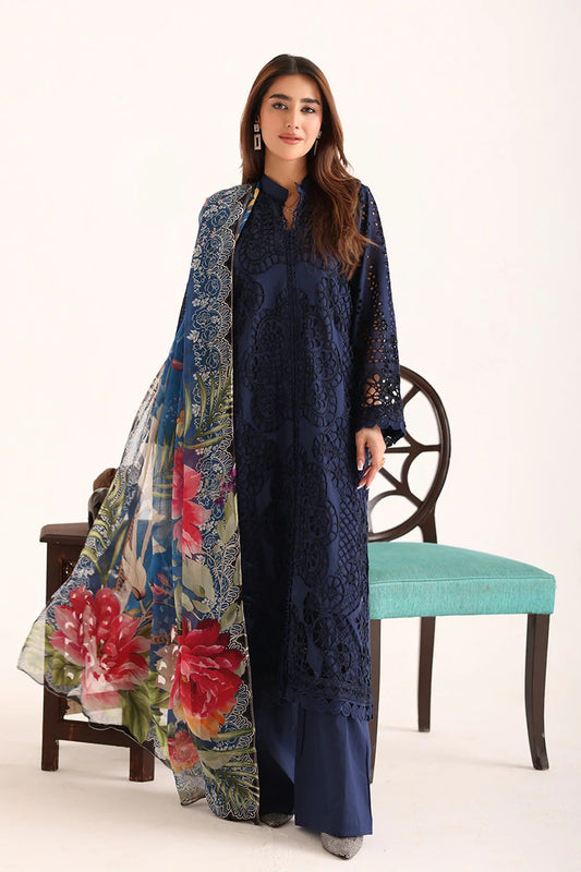 Iris by Johra Chikankari Lawn Unstitched 3Pcs