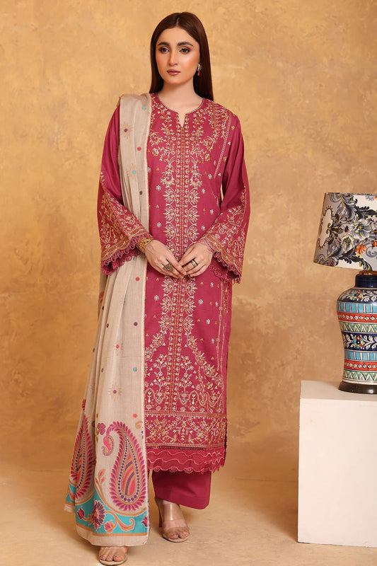 Amrish by Johra Embroidered Jecquard Bana Dora Lawn Unstitched 3Pcs