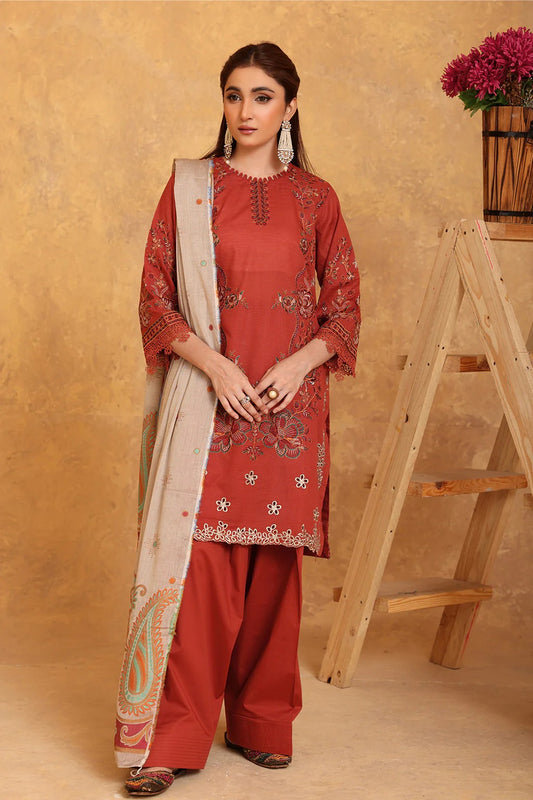 Amrish by Johra Embroidered Jecquard Bana Dora Lawn Unstitched 3Pcs