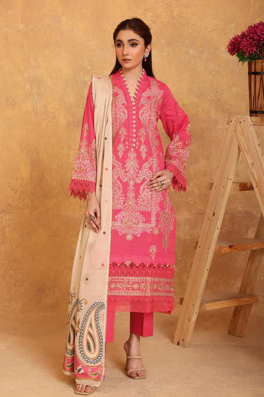 Amrish by Johra Embroidered Jecquard Bana Dora Lawn Unstitched 3Pcs