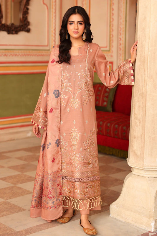 Nashfa by Johra Embroidered Jecquard Lawn Unstitched 3Pcs