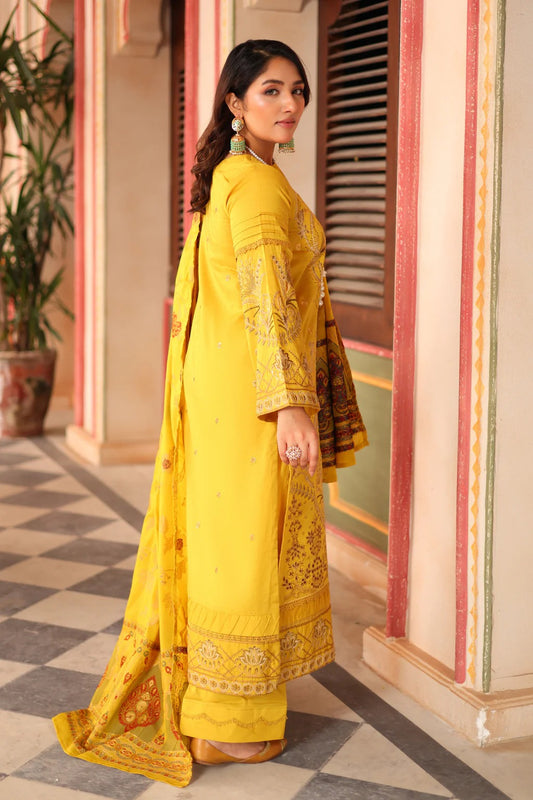 Zirwa by Johra Embroidered Lawn Unstitched 3Pcs