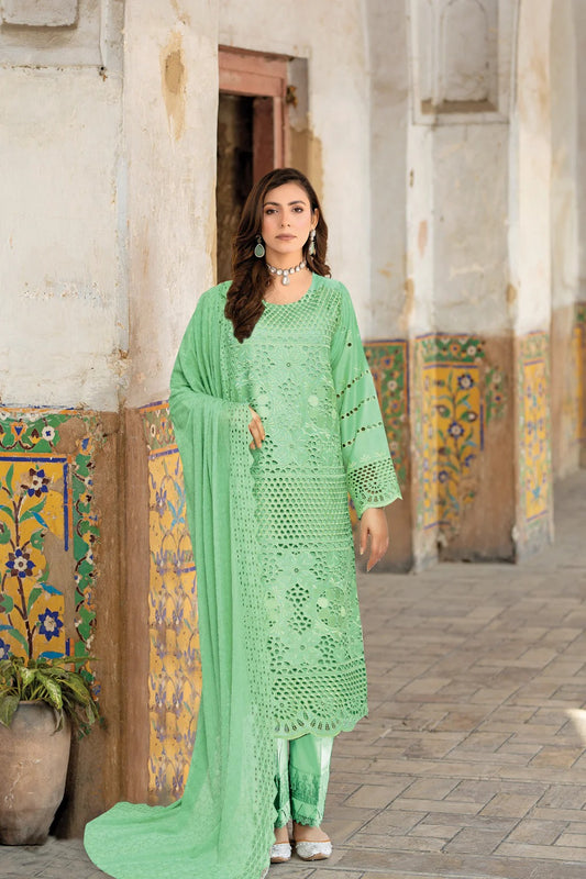 Sonheri By Johra Chikankari Lawn Unstitched 3Pcs