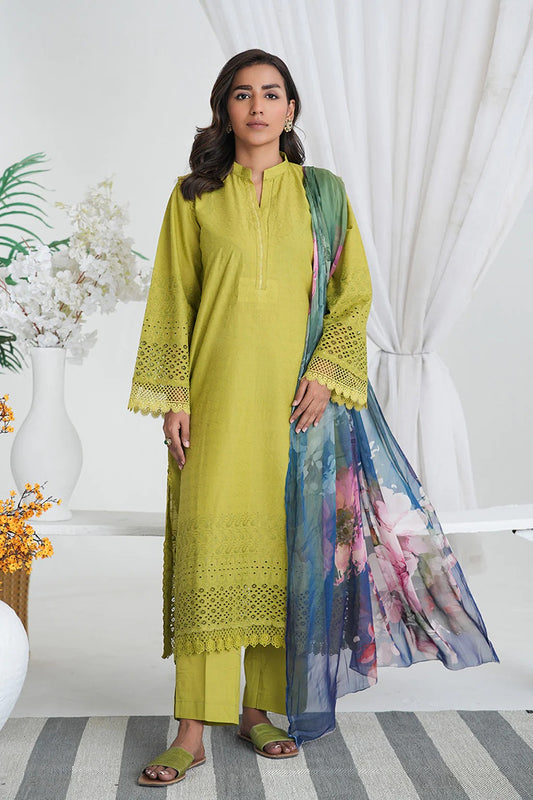 Aiman By Johra Chikankari Lawn Unstitched 3Pcs