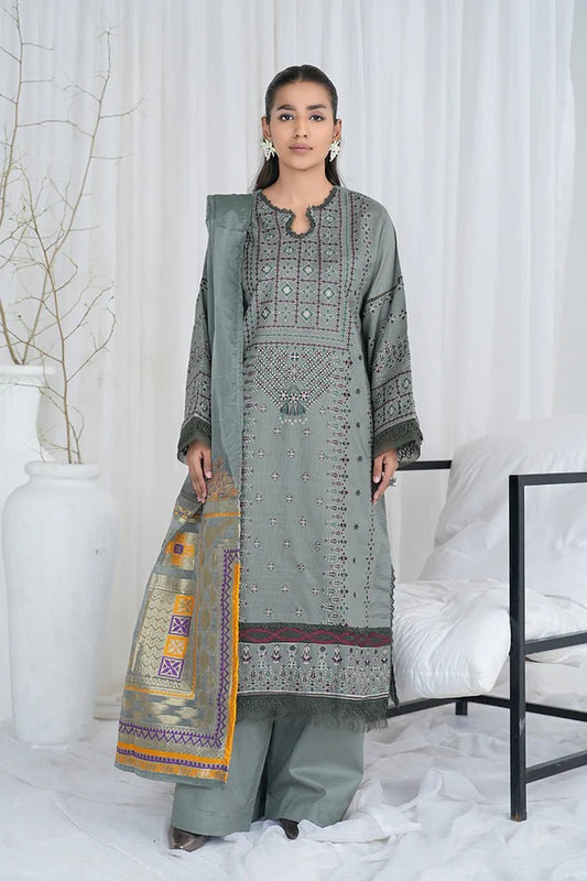 Johra Anoral Embroidered Lawn Unstitched 3Pcs