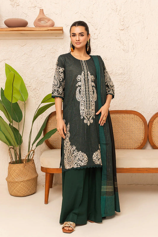 Rizil by Johra Embroidered Fancy Lawn Unstitched 3Pcs