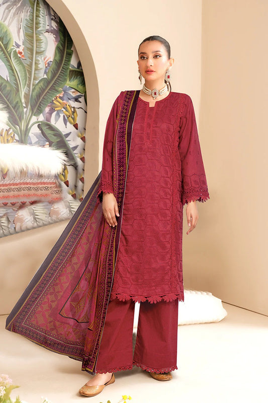 Rabail by Johra Chikankari Lawn Unstitched 3Pcs